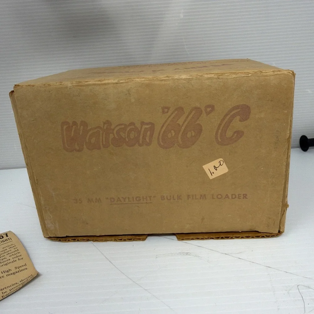 Vintage Watson 66B 66C Daylight Bulk 35mm Film Loader Penny A Frame 1970s